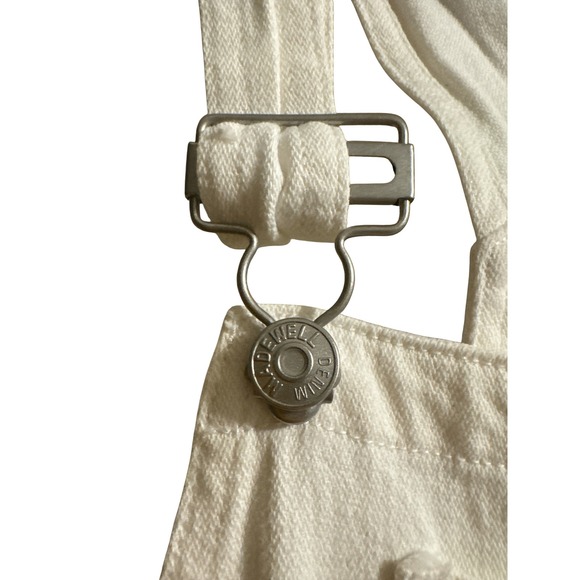 Madewell Women's White 100% Cotton Overalls Size L - Picture 5 of 11